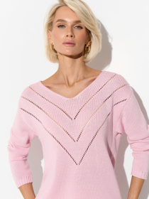 Свитры и кардиганы TrikoBakh модель 2943-bldo-rozhevij Фото