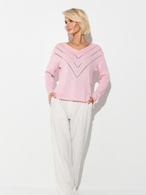 Свитры и кардиганы TrikoBakh модель 2943-bldo-rozhevij Фото