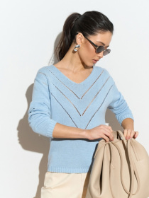 Свитры и кардиганы TrikoBakh модель 2943-blakitnij Фото