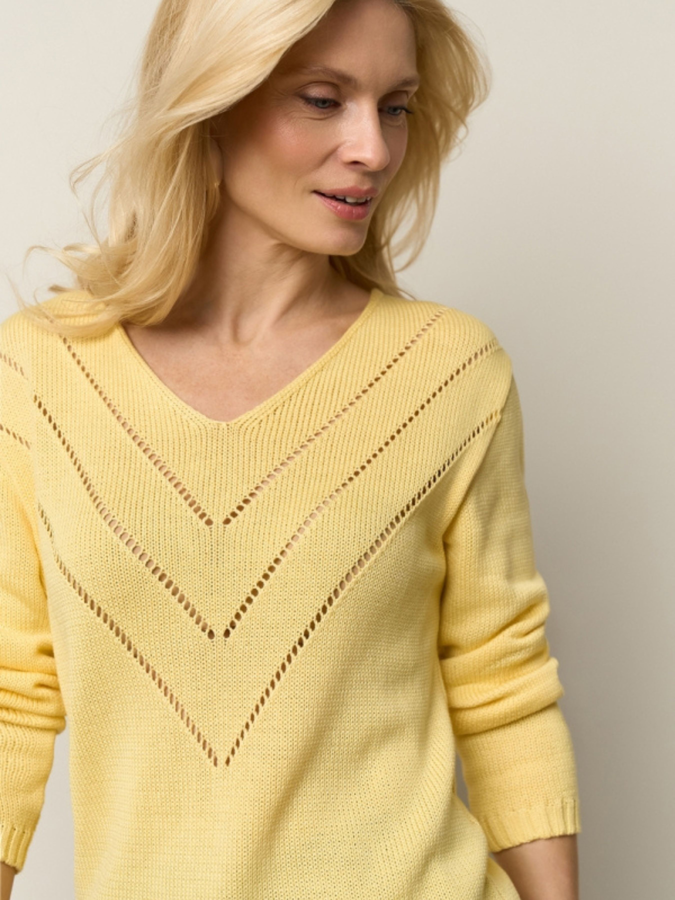 Свитры и кардиганы TrikoBakh модель 2943-limonnij Фото