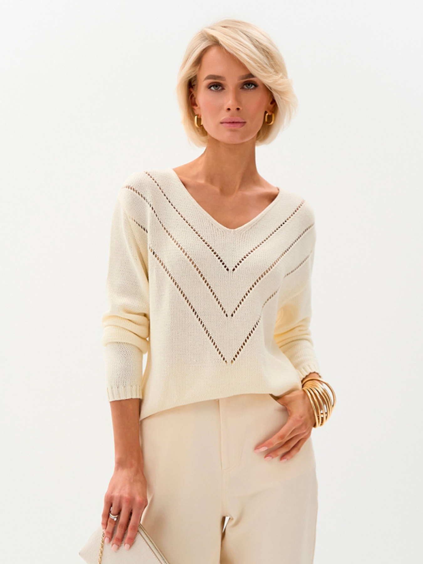 Свитры и кардиганы TrikoBakh модель 2943-vershkovij Фото