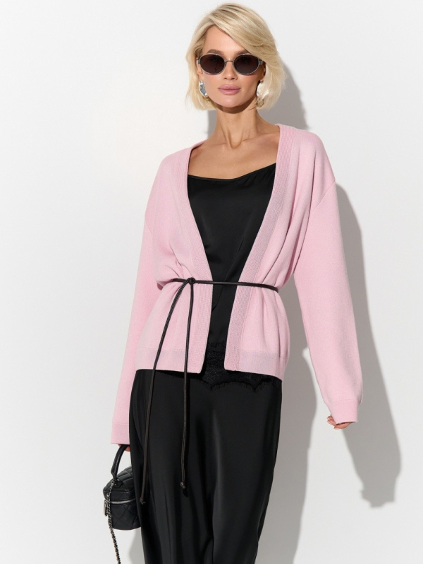 Свитры и кардиганы TrikoBakh модель 2925-bldo-rozhevij Фото