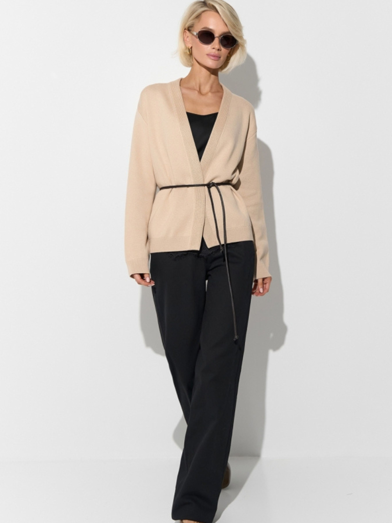 Свитры и кардиганы TrikoBakh модель 2925-kremovij Фото