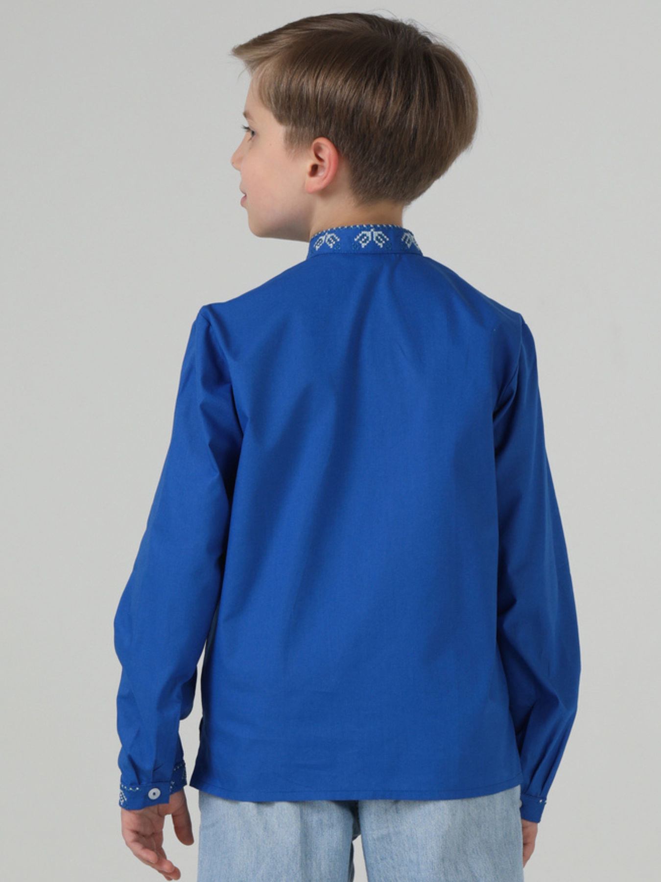 Вышиванки Folk Moda модель fm3112-sinj Фото