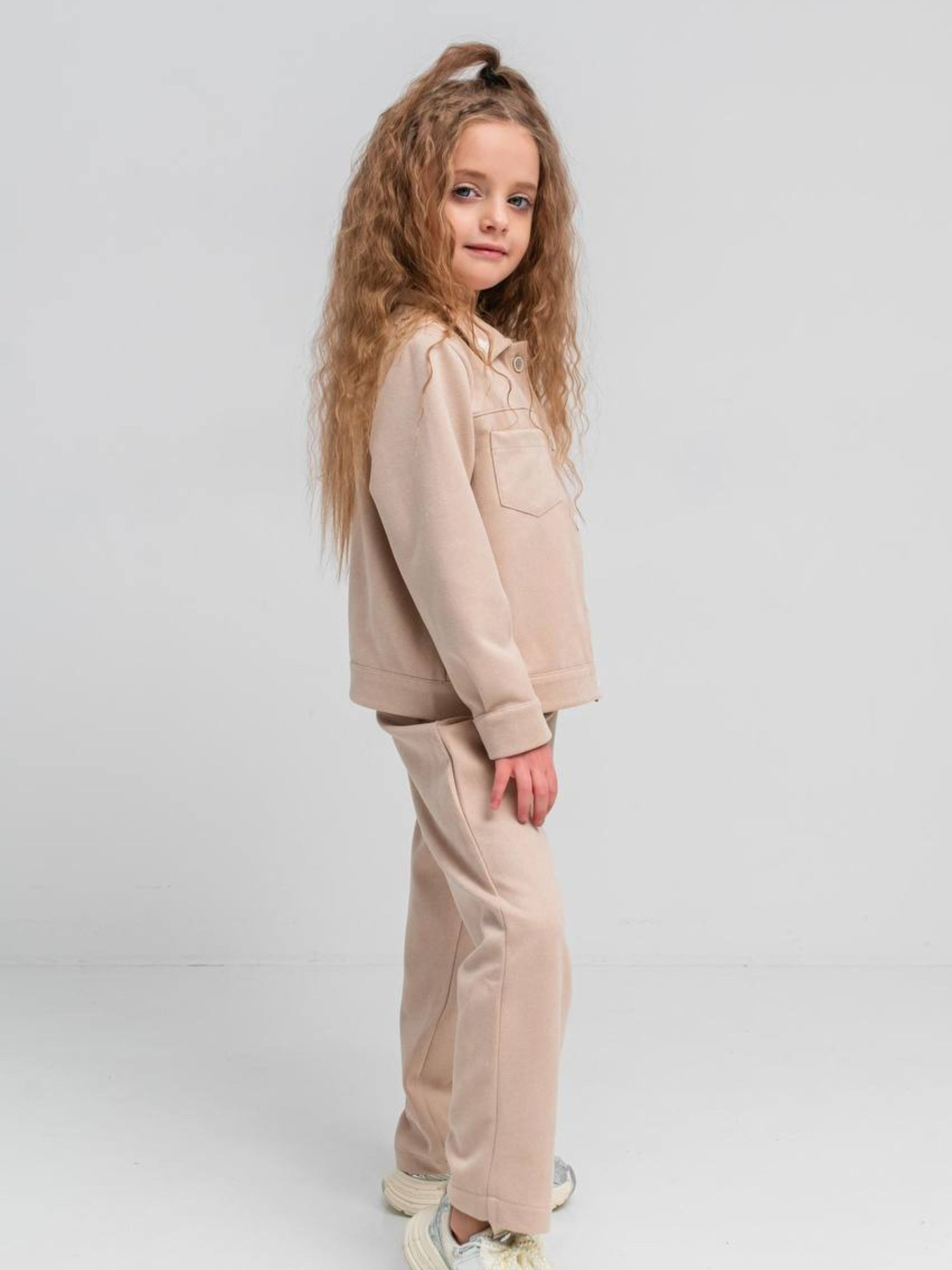 Костюмы Denchik модель dn-8580-bezhevij Фото