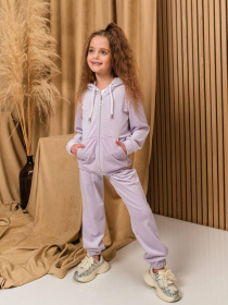 Повсякденний костюм Denchik модель dn-8579-svtlo-lavandovij Фото