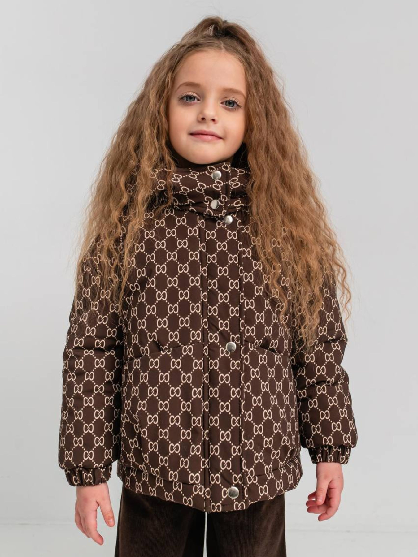 Куртки и дубленки Denchik модель dn-8471-1-korichnevij Фото