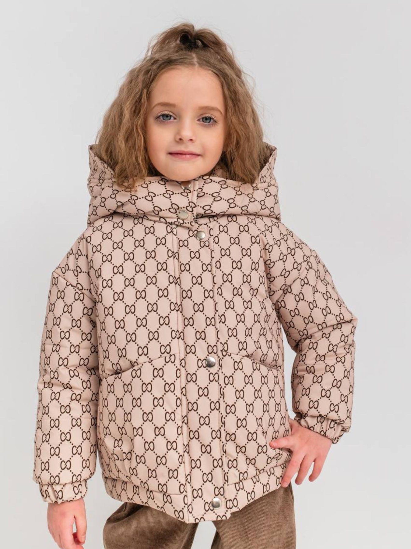 Куртки та дублянки Denchik модель dn-8471-1-bezhevij Фото