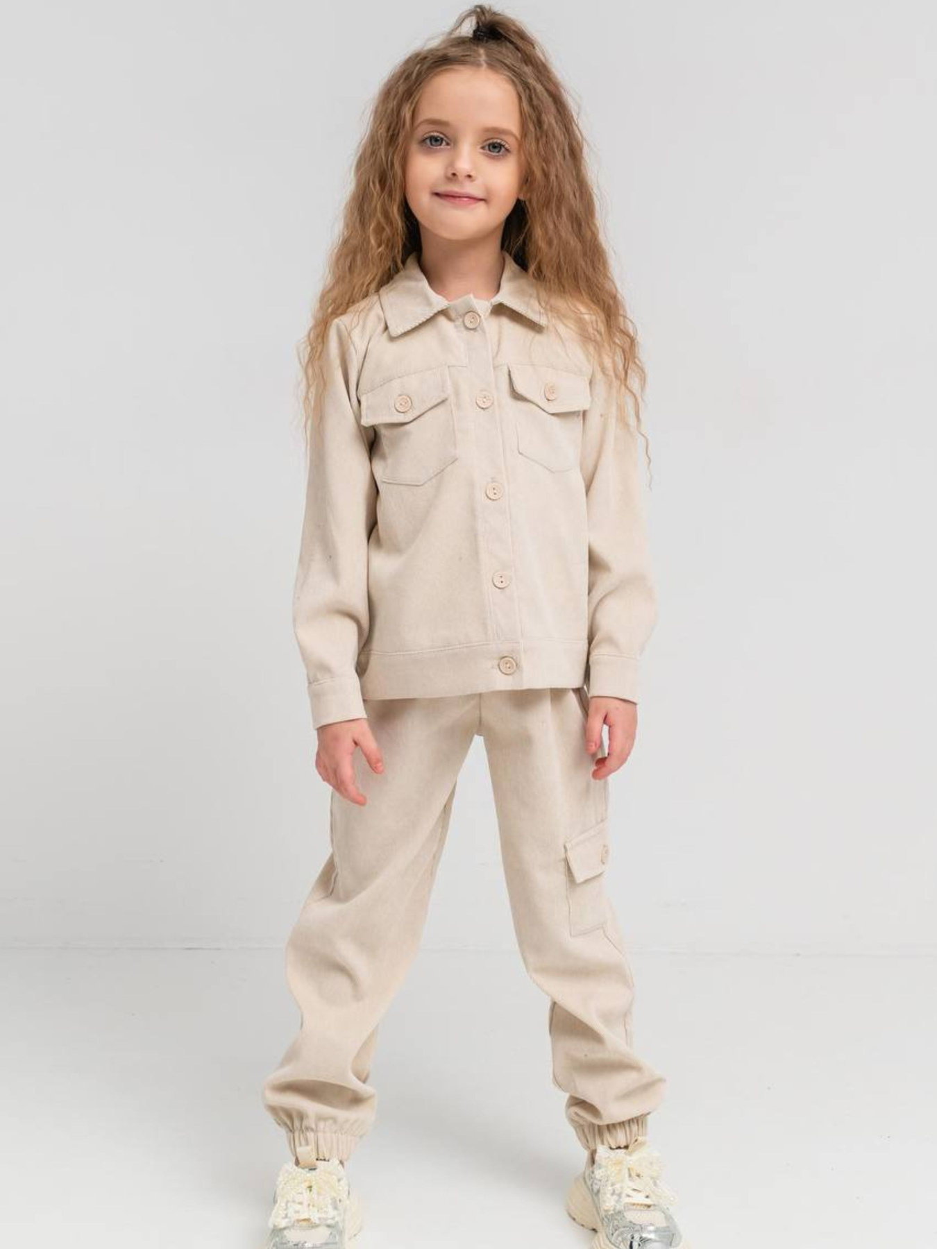 Повсякденний костюм Denchik модель dn-8582-bezhevj Фото