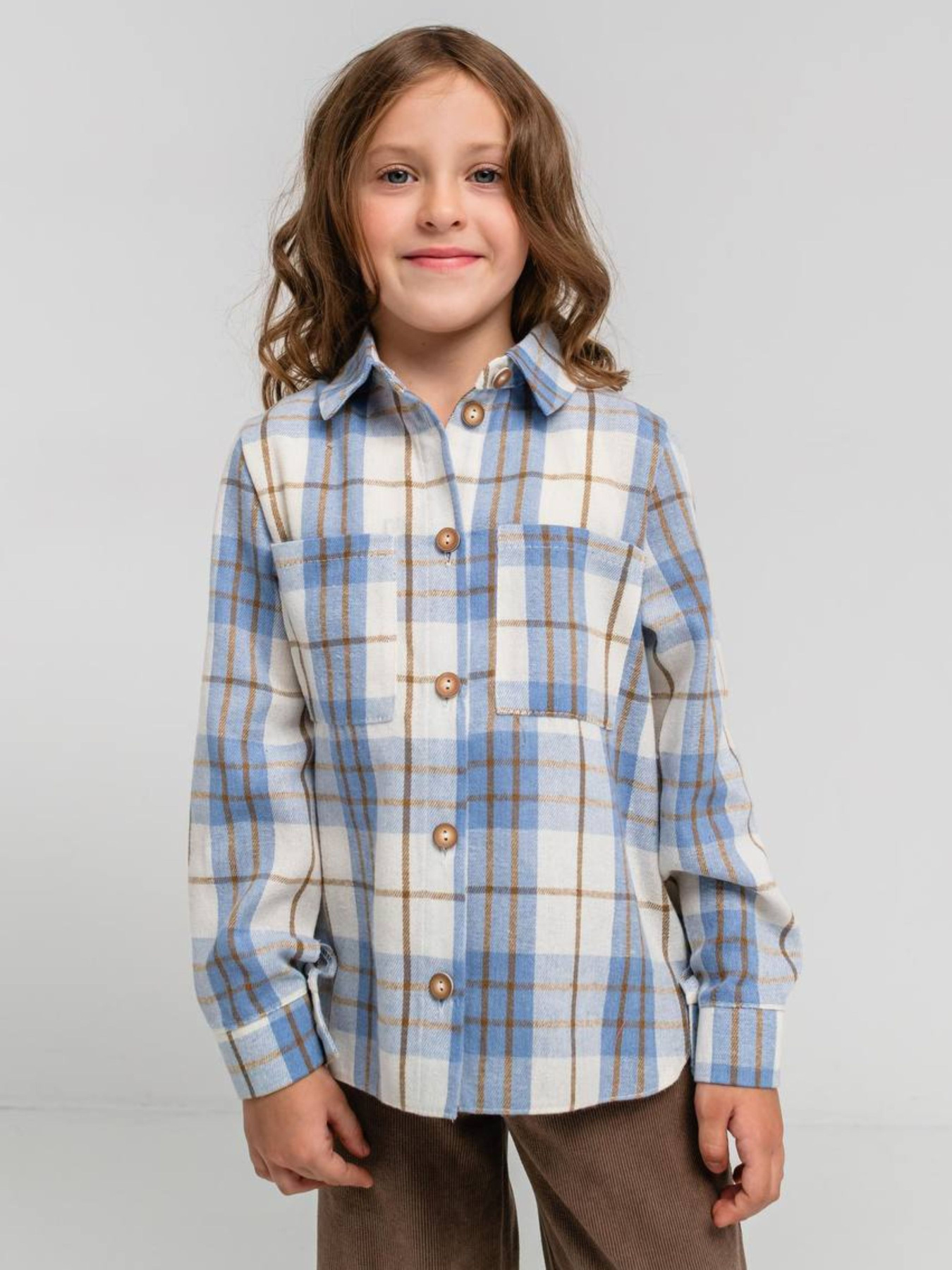 Сорочки Denchik модель dn-8578-1-blakitnij Фото