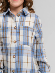 Сорочки Denchik модель dn-8578-1-blakitnij Фото