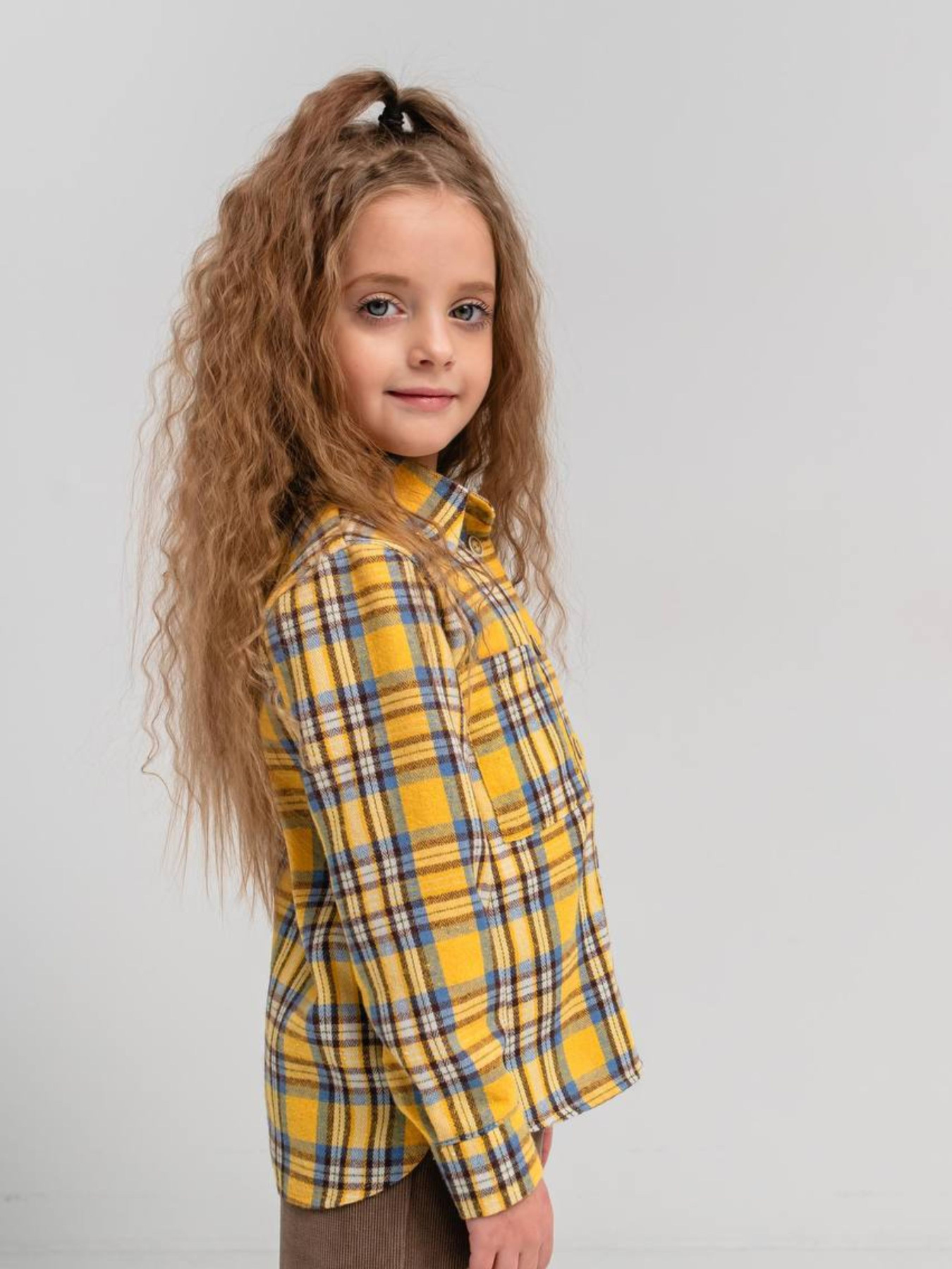 Рубашки Denchik модель dn-8578-1-zhovtij Фото