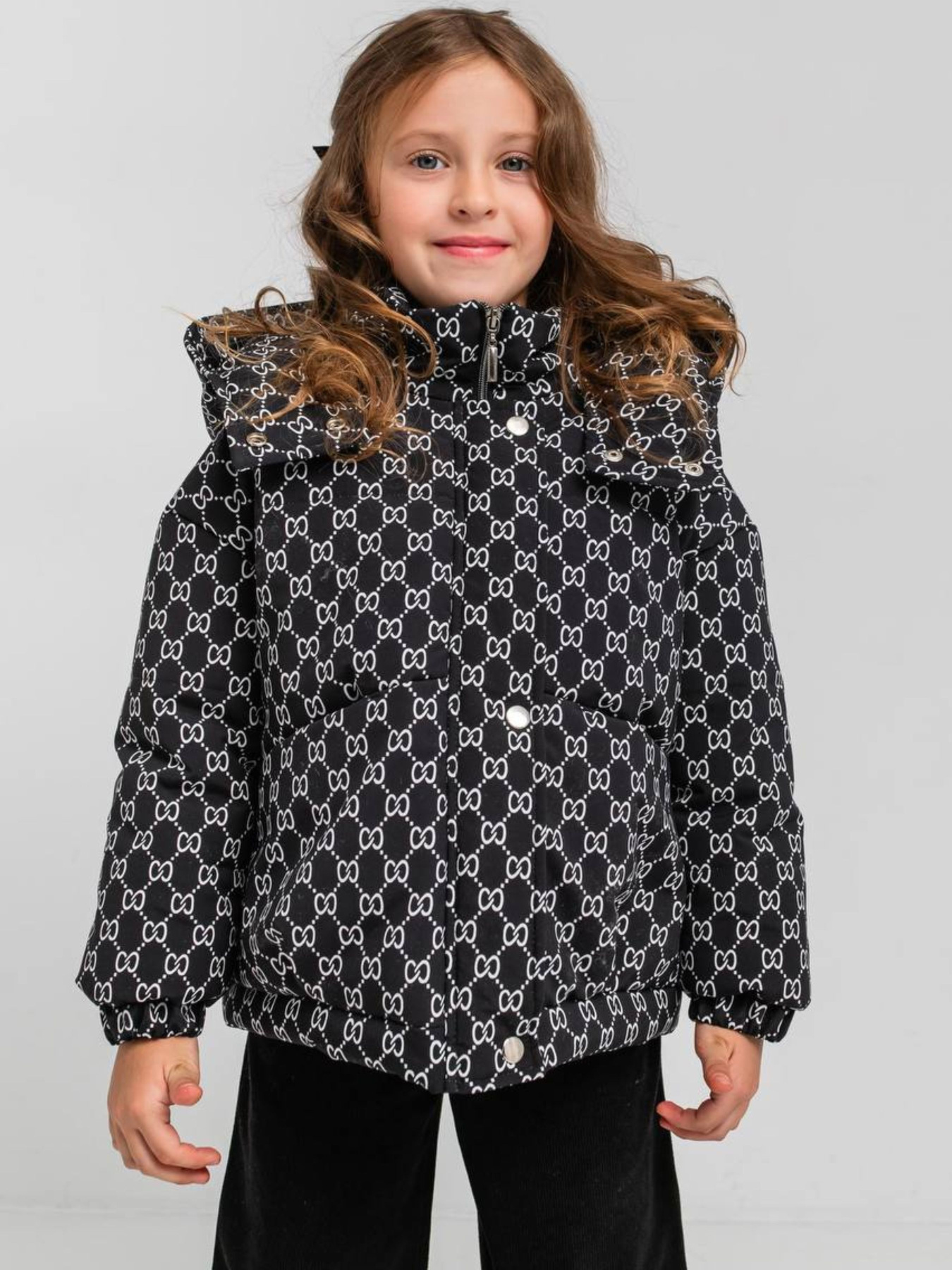 Куртки и дубленки Denchik модель dn-8471-chornij Фото