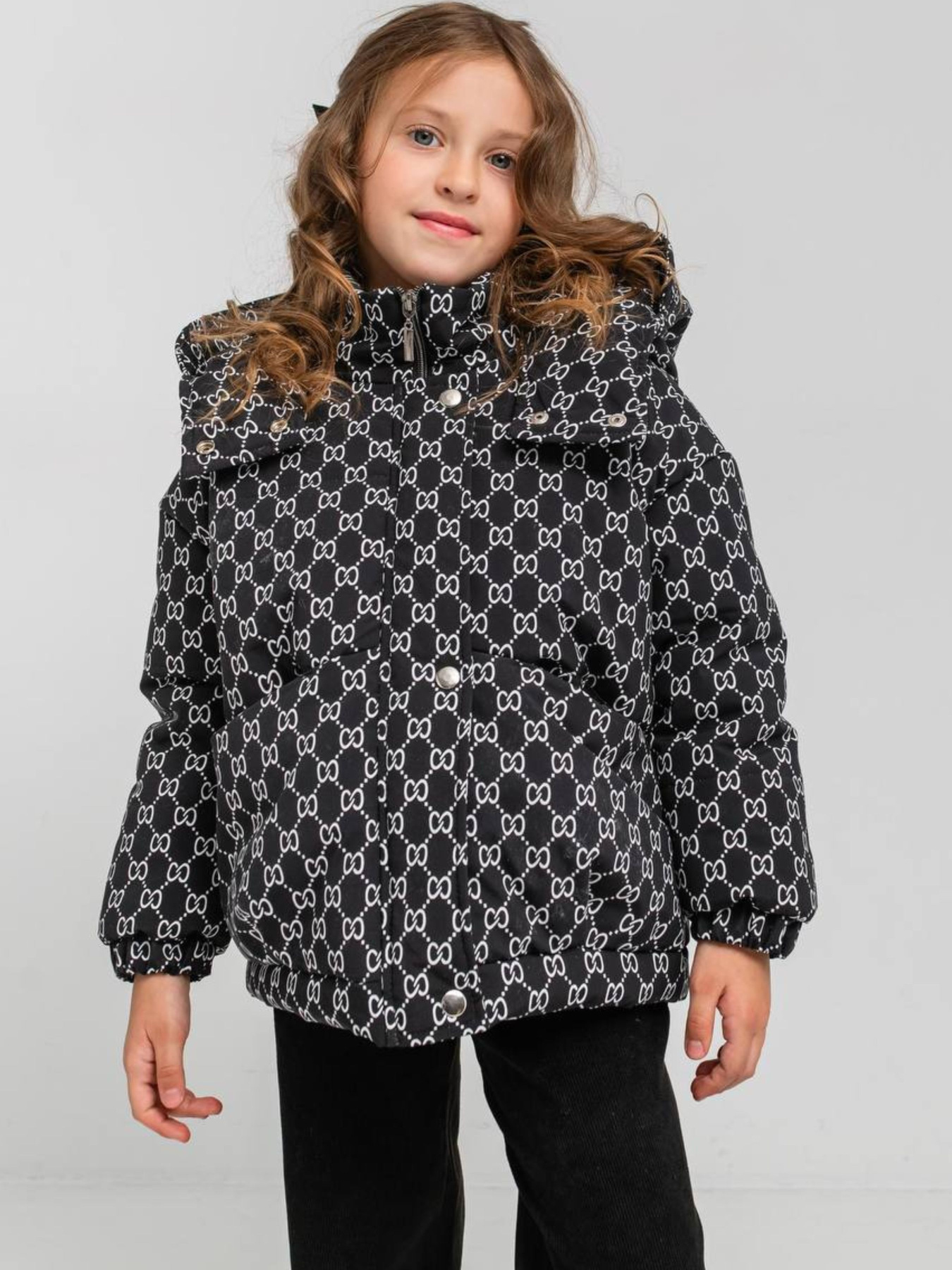 Куртки и дубленки Denchik модель dn-8471-chornij Фото