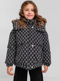 Куртки и дубленки Denchik модель dn-8471-chornij Фото