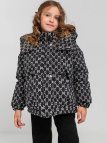 Куртки и дубленки Denchik модель dn-8471-chornij Фото