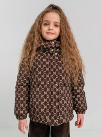 Куртки та дублянки Denchik модель dn-8471-korichnevij Фото