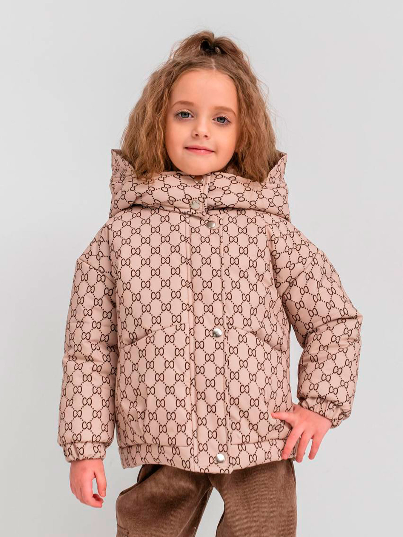 Дитяча демісезонна куртка для дівчинки "Ліза", Бежевий Denchik (dn-8471) модель dn-8471-bezhevj Дитяча демісезонна куртка для дівчинки "Ліза", Бежевий Denchik (dn-8471) модель dn-8471-bezhevj Фото