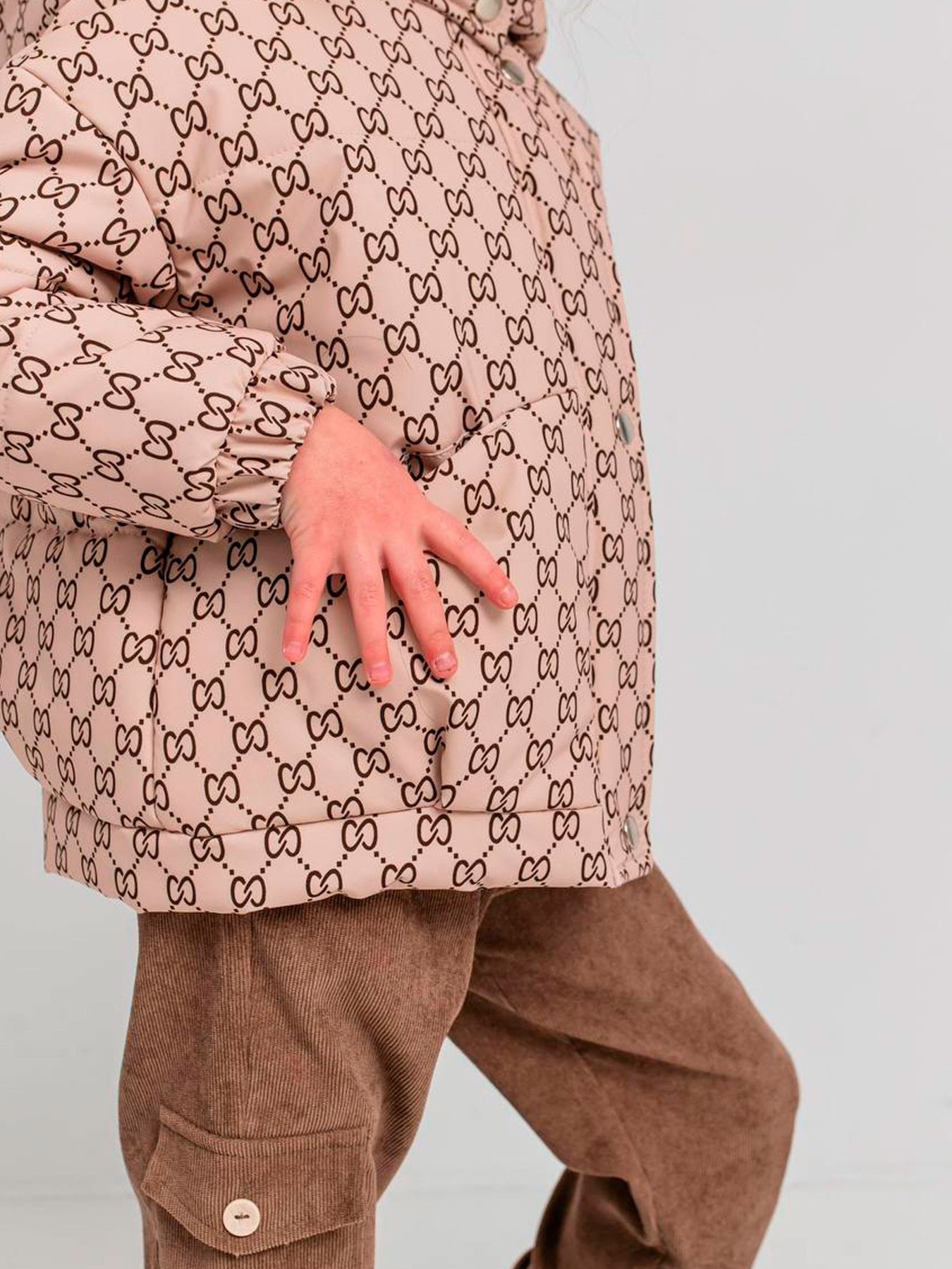 Дитяча демісезонна куртка для дівчинки "Ліза", Бежевий Denchik (dn-8471) модель dn-8471-bezhevj Дитяча демісезонна куртка для дівчинки "Ліза", Бежевий Denchik (dn-8471) модель dn-8471-bezhevj Фото