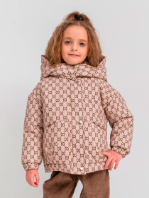 Дитяча демісезонна куртка для дівчинки "Ліза", Бежевий Denchik (dn-8471) модель dn-8471-bezhevj Дитяча демісезонна куртка для дівчинки "Ліза", Бежевий Denchik (dn-8471) модель dn-8471-bezhevj Фото