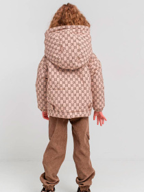 Дитяча демісезонна куртка для дівчинки "Ліза", Бежевий Denchik (dn-8471) модель dn-8471-bezhevj Дитяча демісезонна куртка для дівчинки "Ліза", Бежевий Denchik (dn-8471) модель dn-8471-bezhevj Фото