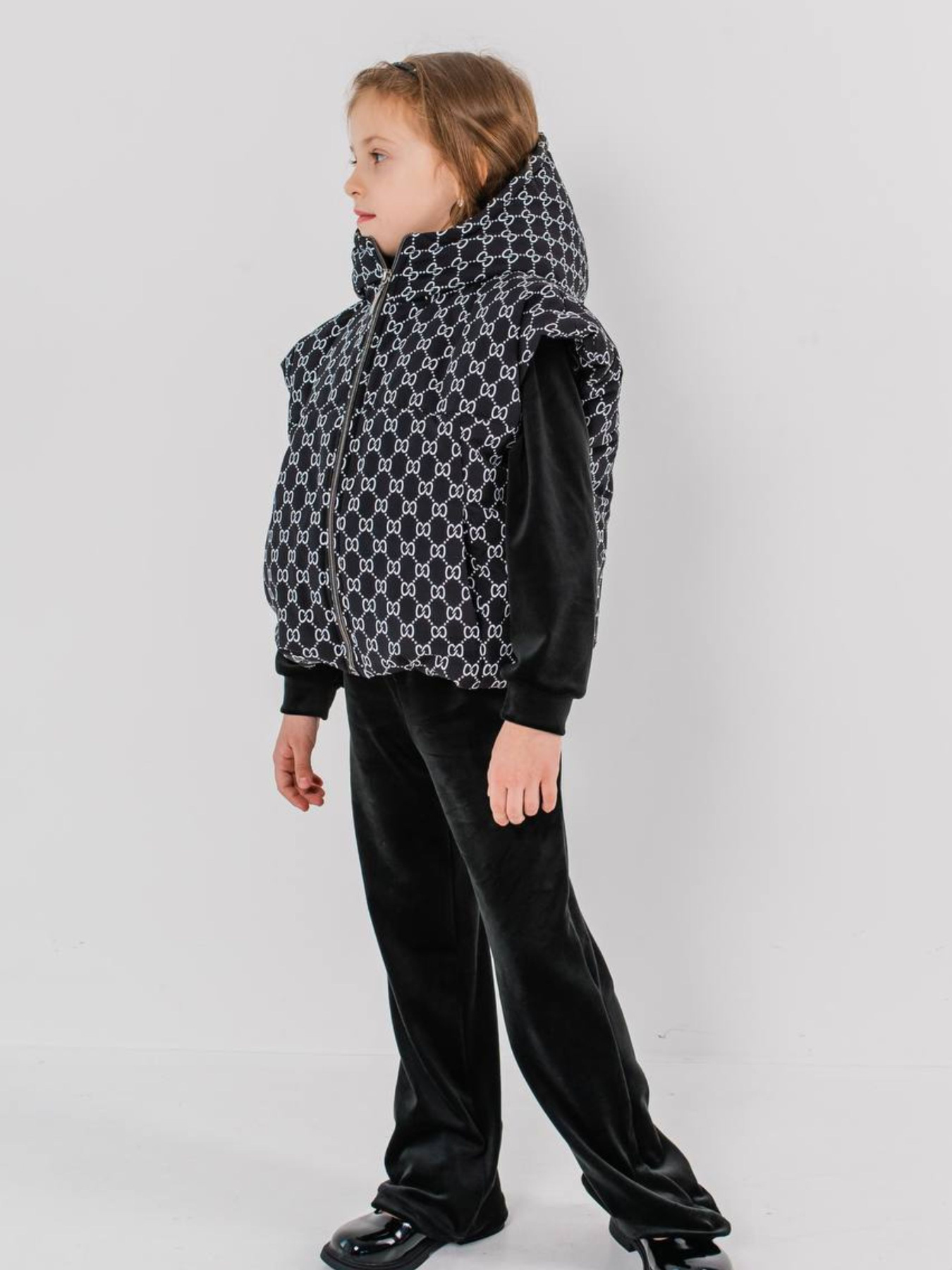 Куртки и дубленки Denchik модель dn-8468-chornij Фото