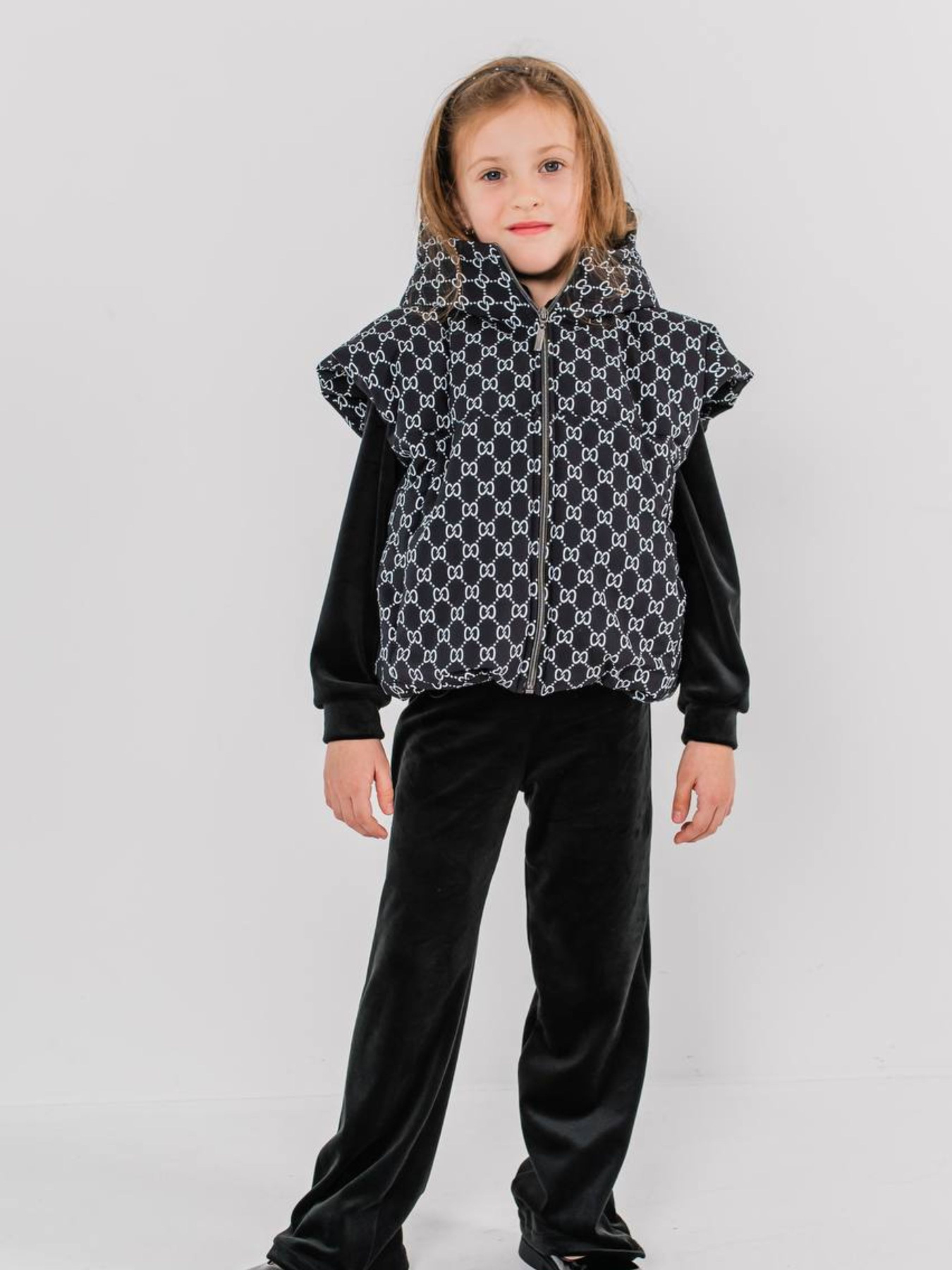 Куртки и дубленки Denchik модель dn-8468-chornij Фото