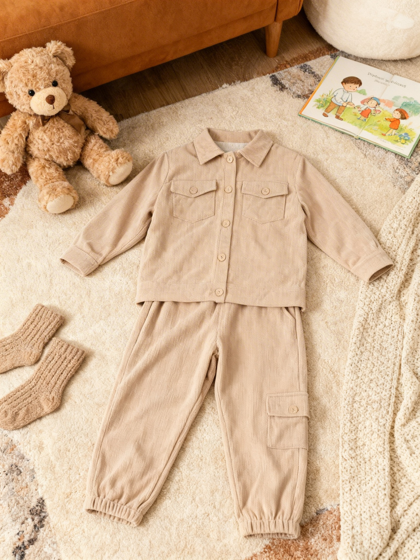 Повсякденний костюм Denchik модель dn-8581-bezhevj Фото