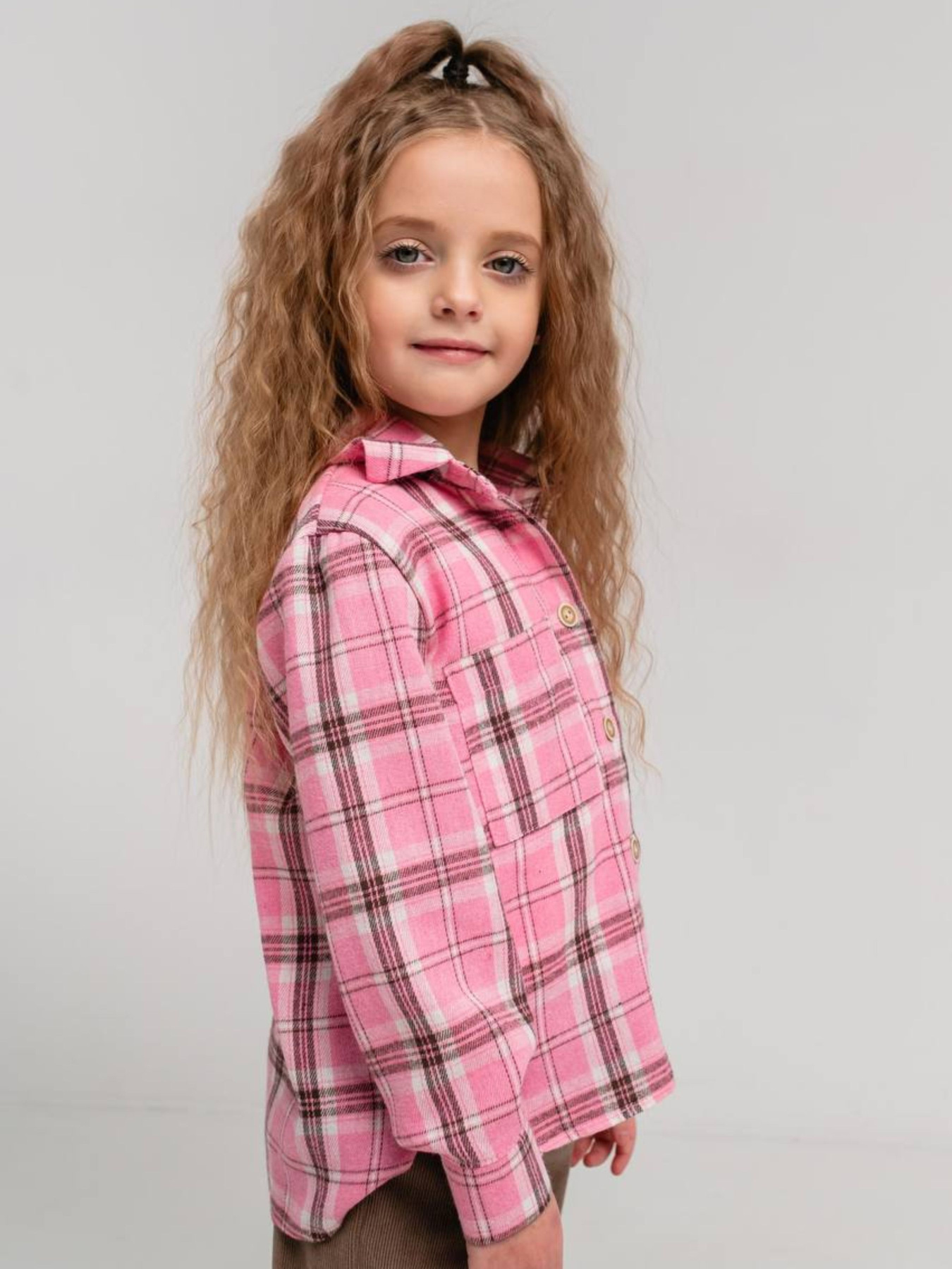 Сорочки Denchik модель dn-8578-pudrovij Фото