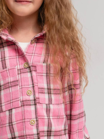 Сорочки Denchik модель dn-8578-pudrovij Фото