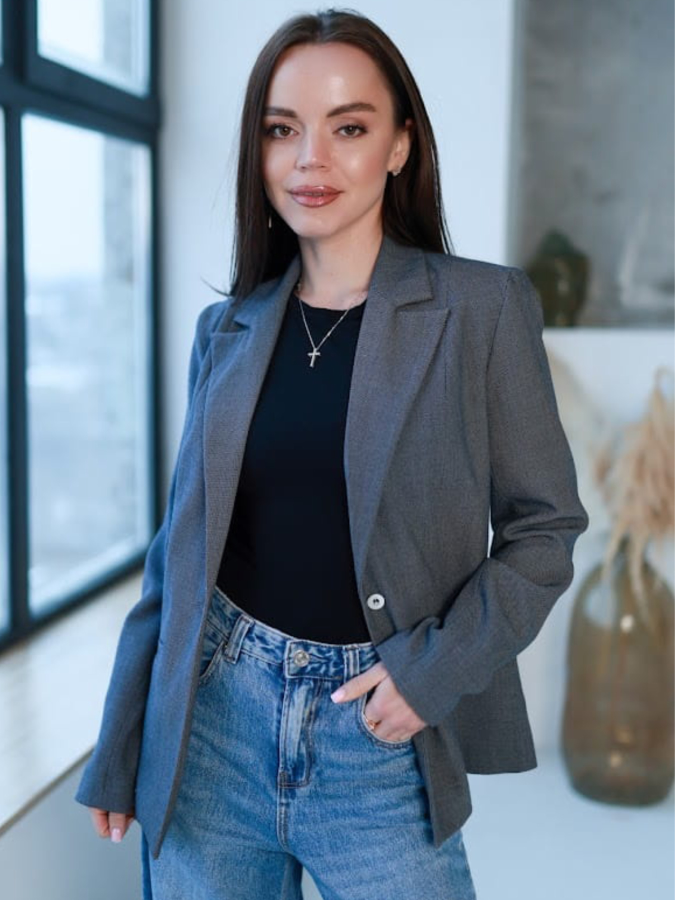 Пиджаки LadyLike модель ll168000011-srij Фото