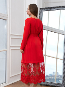 Платья RiMari модель 2025-chervonij Фото