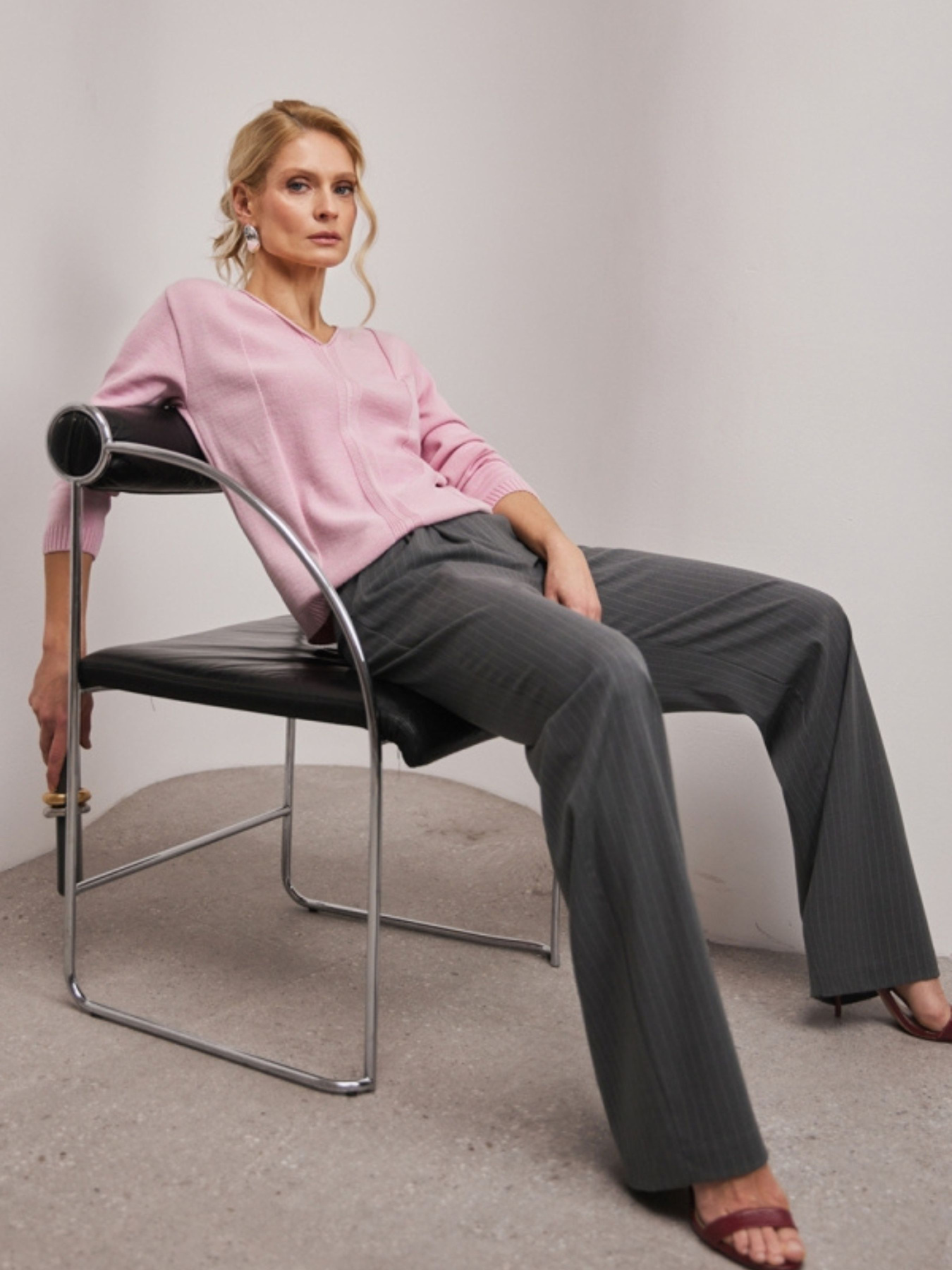 Свитры и кардиганы TrikoBakh модель 2912-bldo-rozhevij Фото