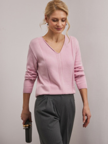 Свитры и кардиганы TrikoBakh модель 2912-bldo-rozhevij Фото