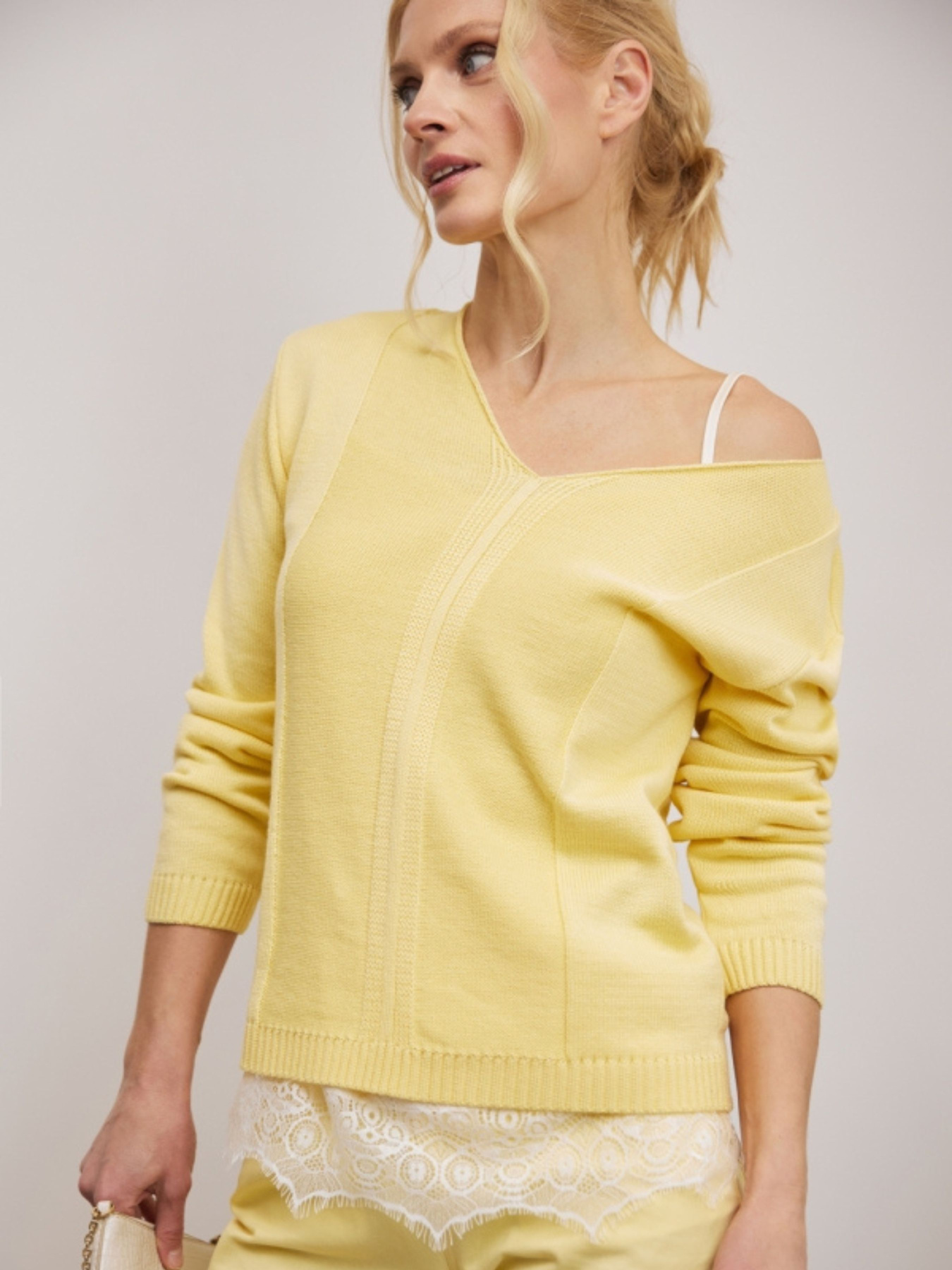 Свитры и кардиганы TrikoBakh модель 2912-limon Фото