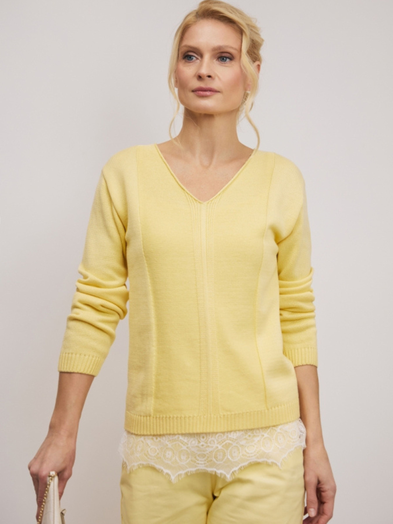 Свитры и кардиганы TrikoBakh модель 2912-limon Фото