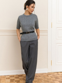 Свитры и кардиганы TrikoBakh модель 2921-srij Фото