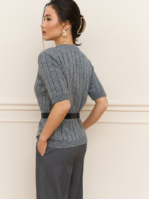 Свитры и кардиганы TrikoBakh модель 2921-srij Фото