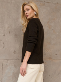 Свитры и кардиганы TrikoBakh модель 2913-shokoladnij Фото