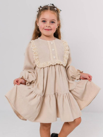 Платья Denchik модель dn-7342-bezhevij Фото