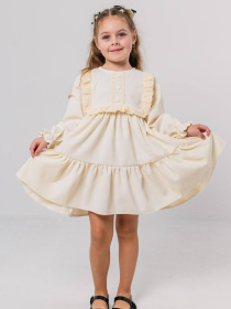 Платья Denchik модель dn-7342-molochnij Фото