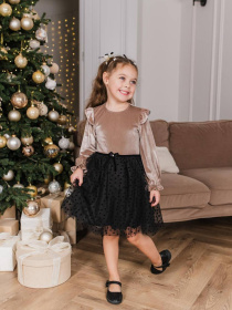 Платья Denchik модель dn-7341-korichnevij Фото