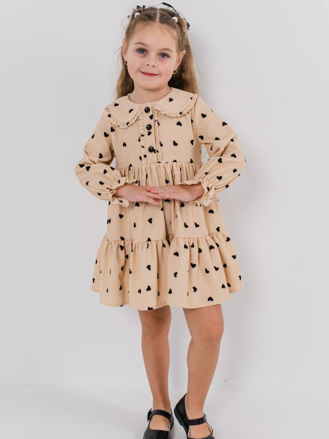 Платья Denchik модель dn-7340-bezhevij Фото