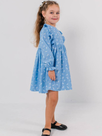 Сукня міді Denchik модель dn-7339-blakitnij Фото