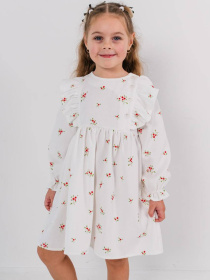 Сукня міді Denchik модель dn-7339-molochnij Фото