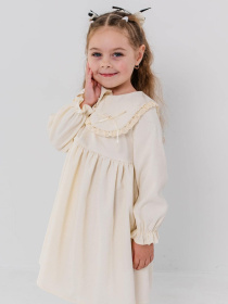 Сукня міді Denchik модель dn-7343-molochnij Фото