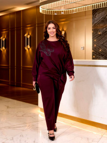 Костюми Uaclothes модель like16420-bordovj Фото