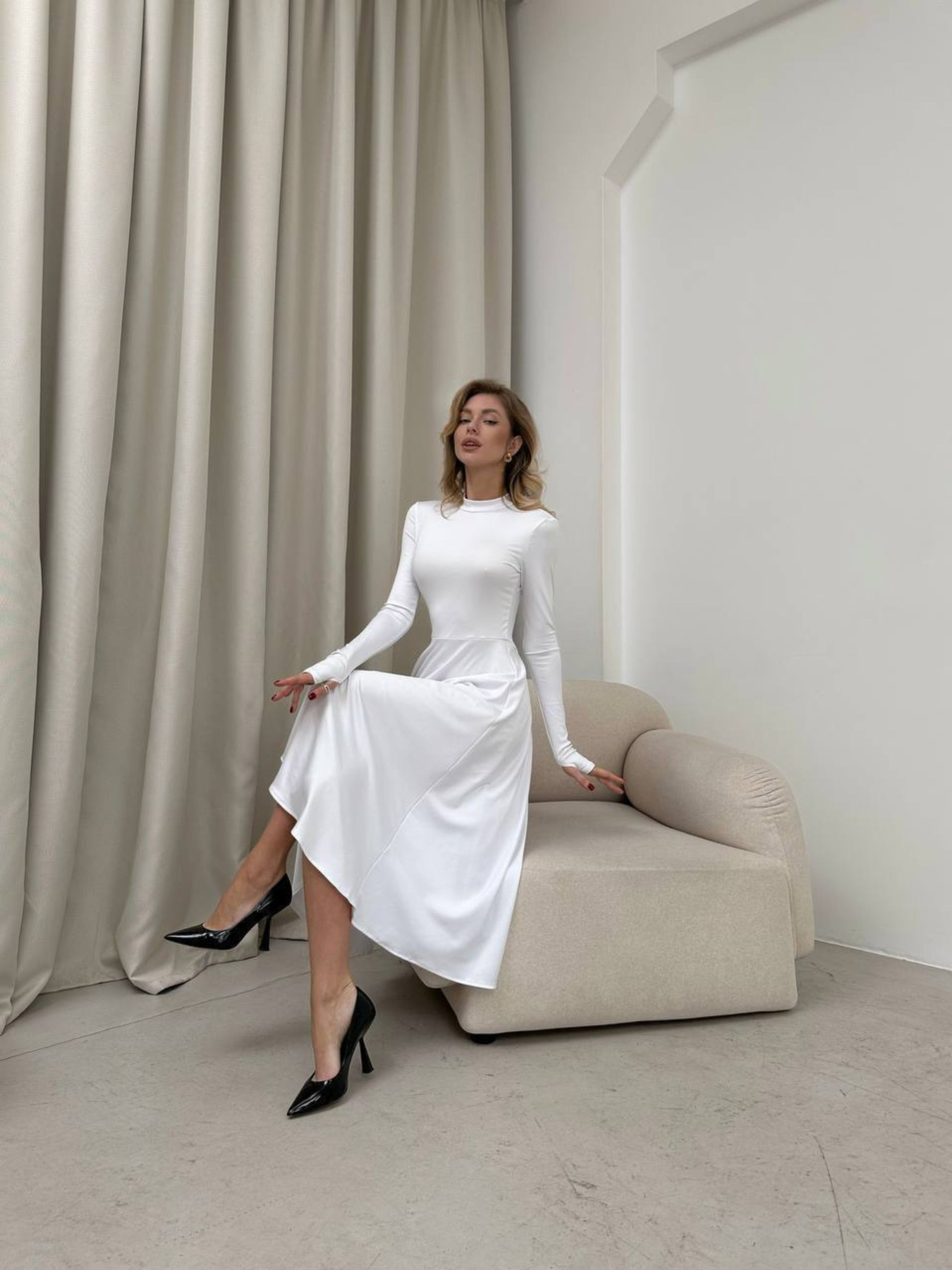 Платья Uaclothes модель like16373-belj Фото