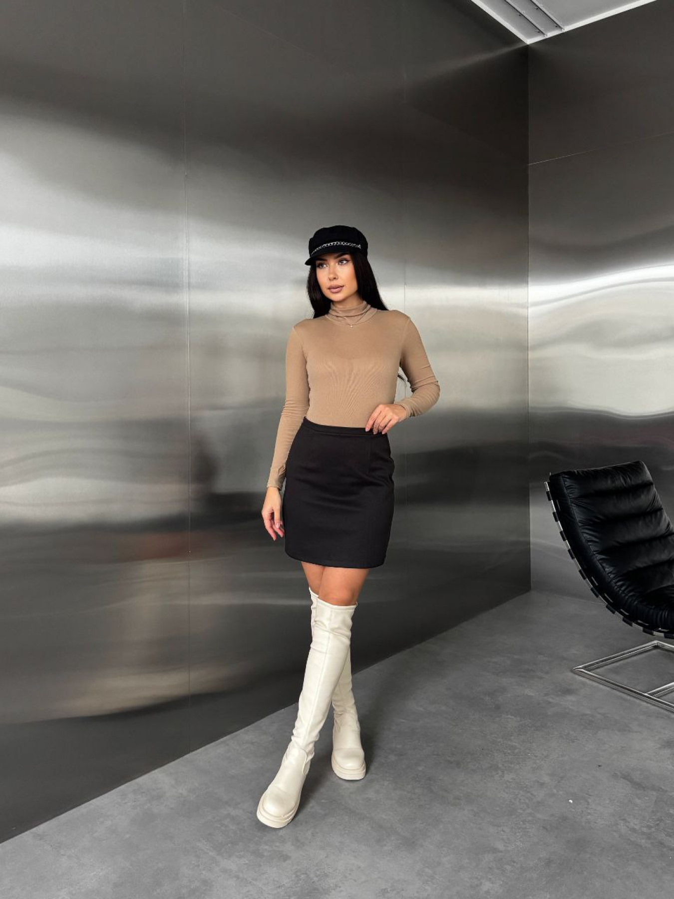 Юбки Uaclothes модель like16369-chernj Фото