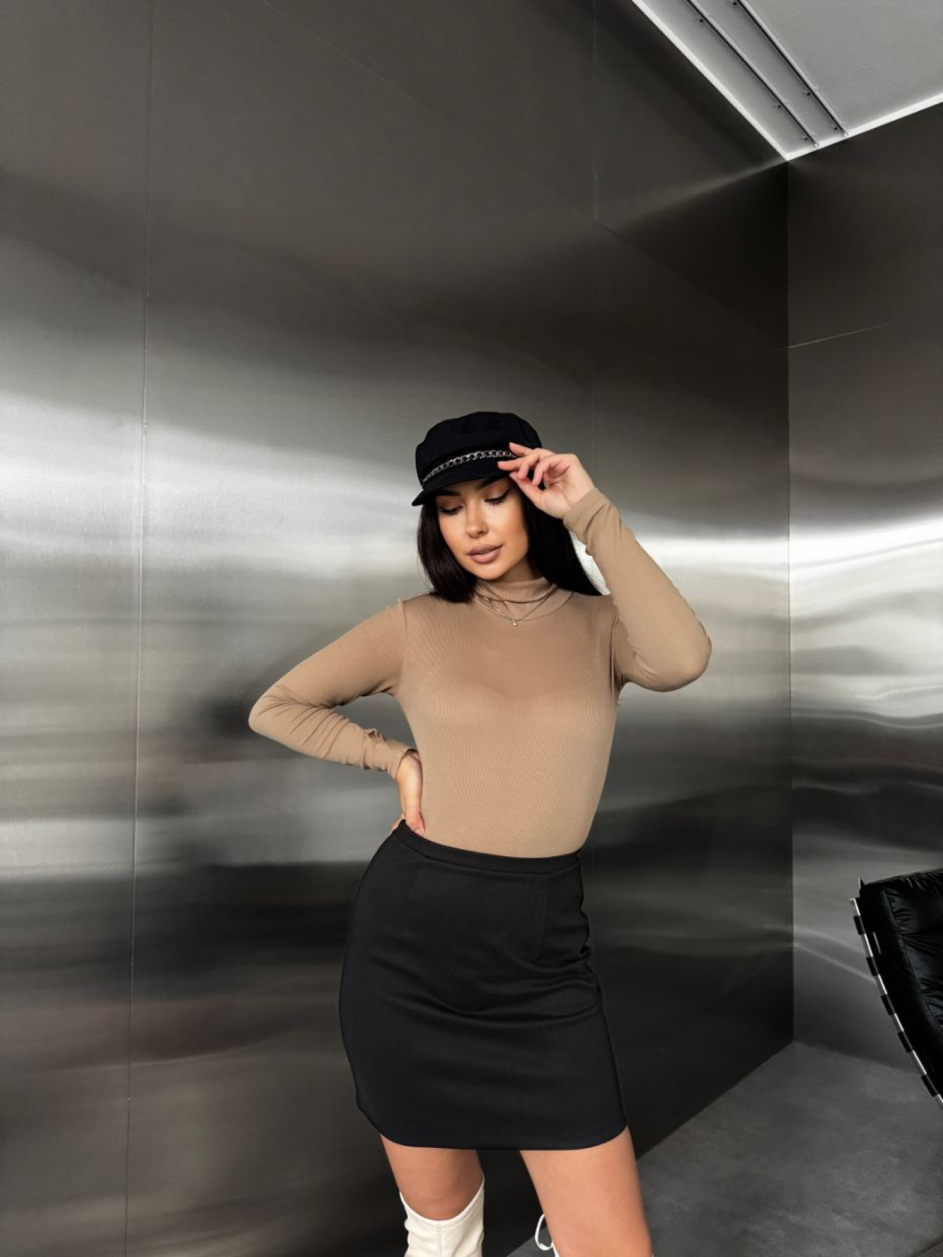 Юбки Uaclothes модель like16369-chernj Фото